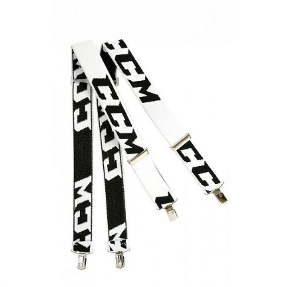 Bretelle CCM hockey su ghiaccio junior con clip per pantaloni da hockey su ghiaccio